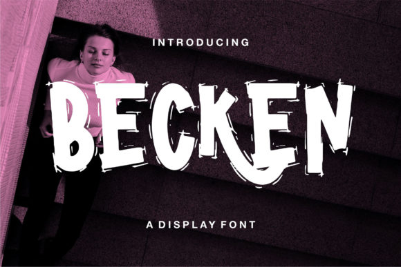 Becken: A Bold, Thick Display Font for Creative Impact