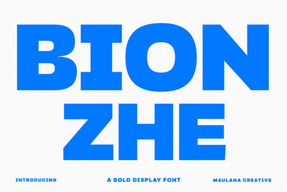 Bionzhe: Bold Typography for Impactful Design