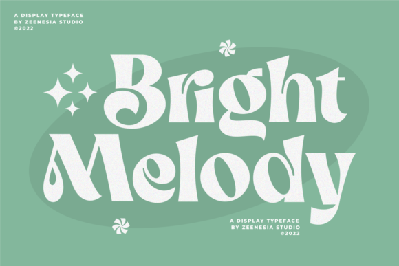 Bright Melody: A Vintage-Style Font with Modern Appeal