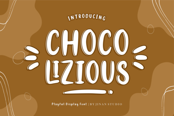 Chocolizious: A Playful and Delicate Display Font for Romantic Designs