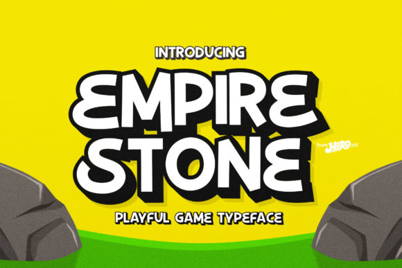 Empire Stone: A Playful Display Font for Creative Projects