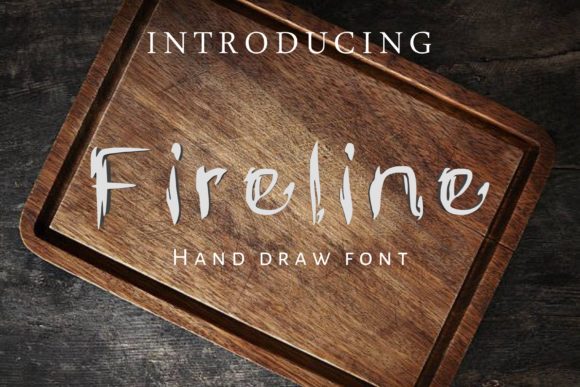 Fireline: An Edgy Display Font for Bold Design Projects