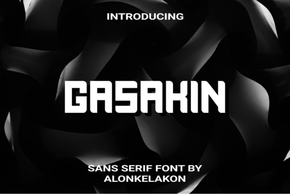 Gasakin: A Bold Typeface for Modern Design