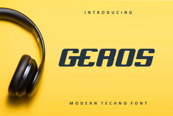 Geros: A Joyful Font for Creative Expression