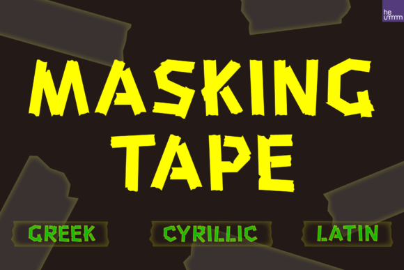 HU Masking Tape: Bold, Thick, and Versatile