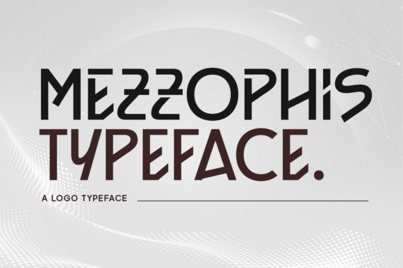 Mezzophis: A Futuristic Typeface for Modern Design