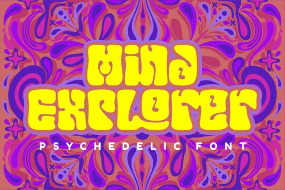 Mind Explorer: A Groovy Font for Creative Expression