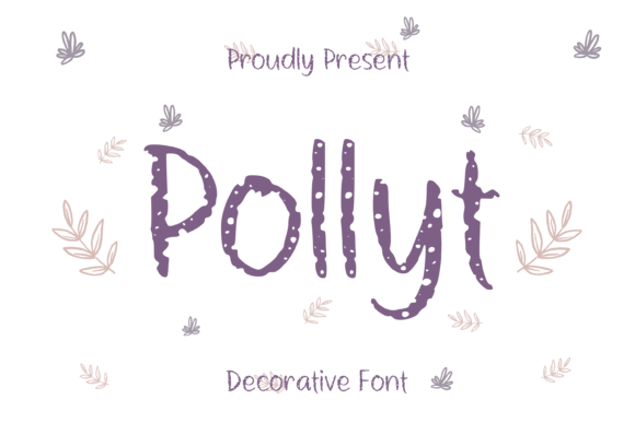 Pollyt: A Sweet and Friendly Display Font