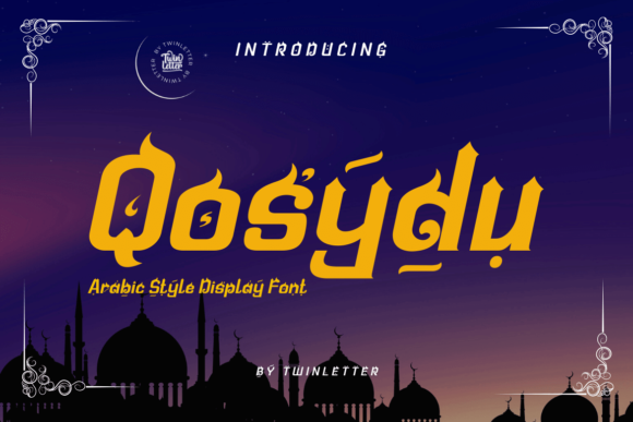 Qosydu: Elegant Arabic-Style Font