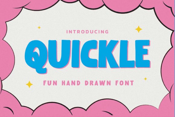 Quickle: A Bold, Stylish Display Font