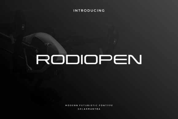 Rodiopen: A Futuristic Font for the Modern Designer