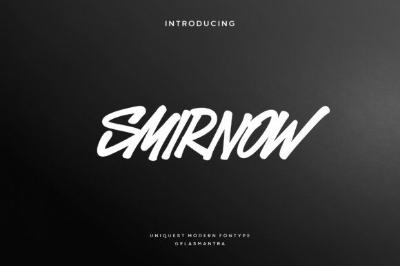 Smirnow: A Bold and Stylish Font for Creative Expression